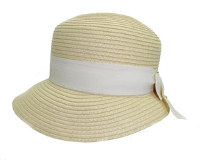 Gebeana - Sommerhut mit weißem Band