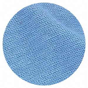 Kopka Strickmütze - Baumwoll Stegbaske in blau / eisblau