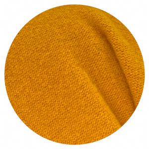 NeRo Rollrandmütze aus Wolle (Merino) in gold