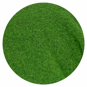 NeRo Rollrandmütze aus Wolle (Merino) in grün meliert