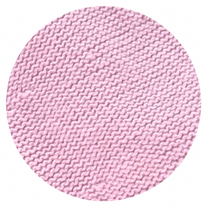 Kopka Strickmütze - Baumwoll Stegbaske in rosa / zartrosa