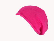 Laden Sie das Bild in den Galerie-Viewer, Kopka Strickmütze - Baumwoll Stegbaske in pink
